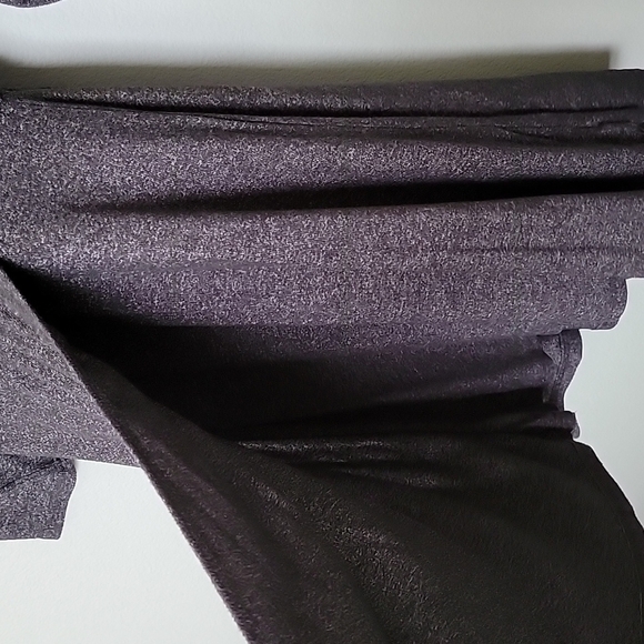 Torrid Goth Comfy Gray Faux Wrap Soft Stretch Surplice Dress Medium - Picture 6 of 8